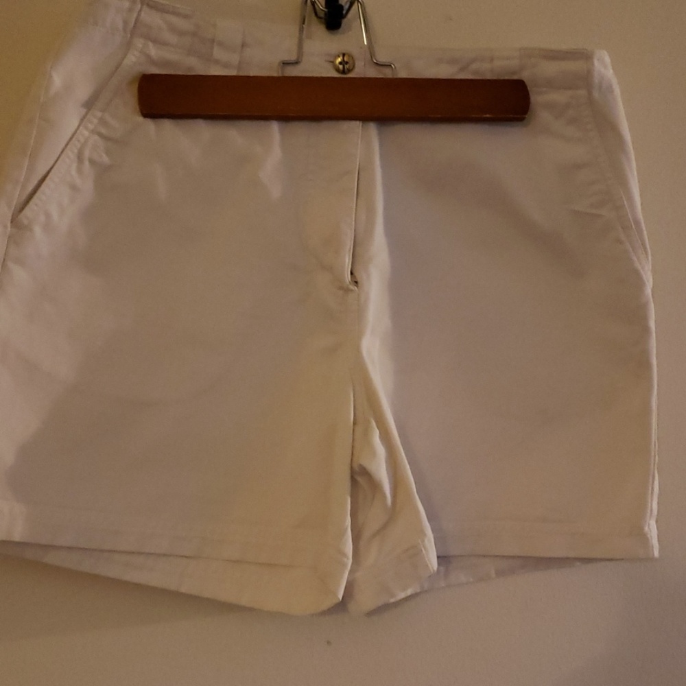 White Denim Short